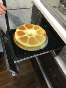 IHクッキングヒーターで作ったパン