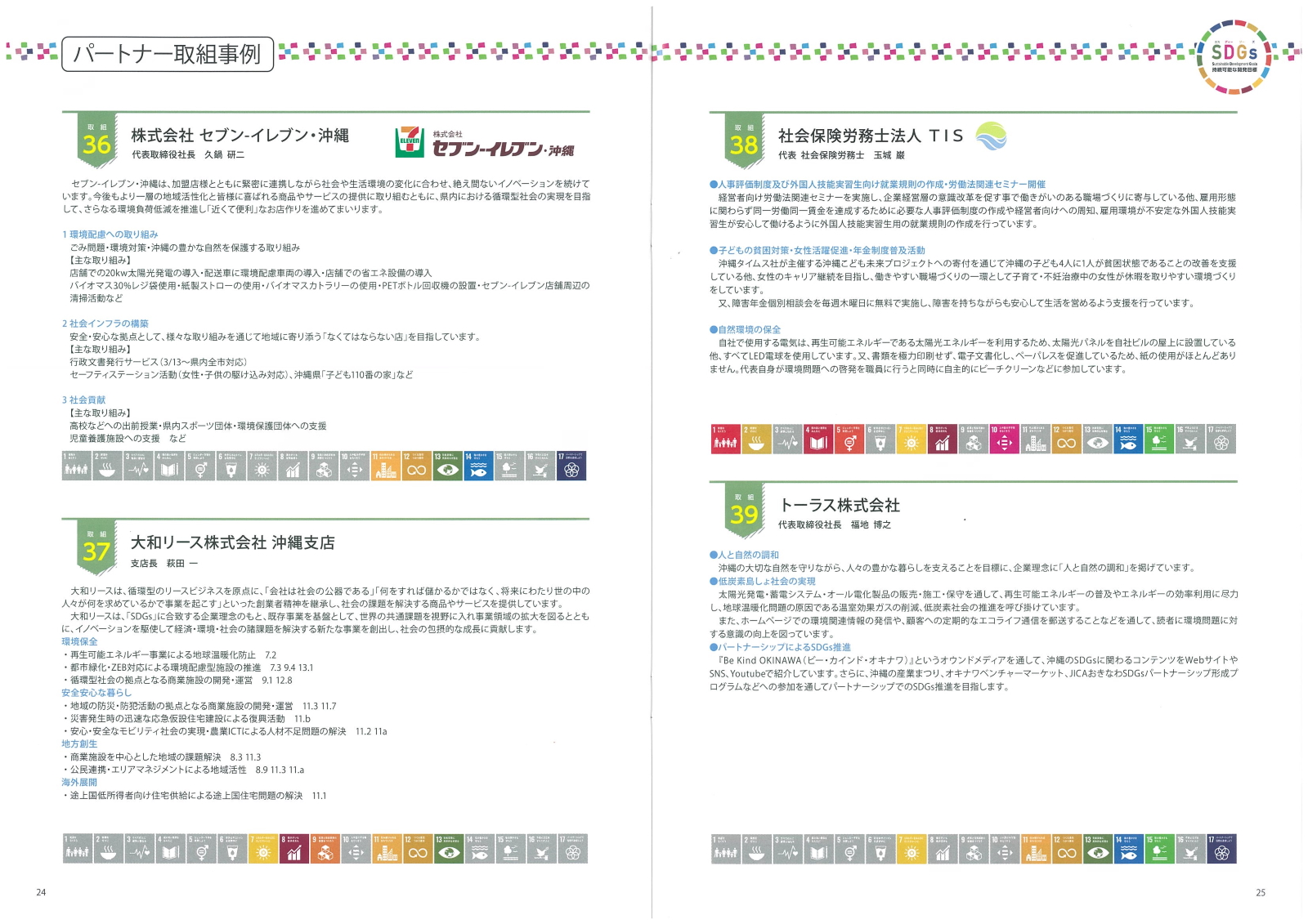 SDGSパートナー 取り組み事例 トーラス