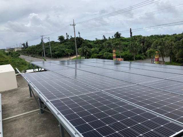 宮古島　太陽光発電施工写真3