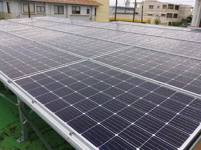 宮古島　太陽光発電施工写真3